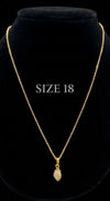 CHAIN PENDANT-18(24K Gold Plated) D41