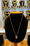 Chain Pendants-16(24K Gold Plated) D4