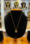 Chain Pendants-16(24K Gold Plated) D6