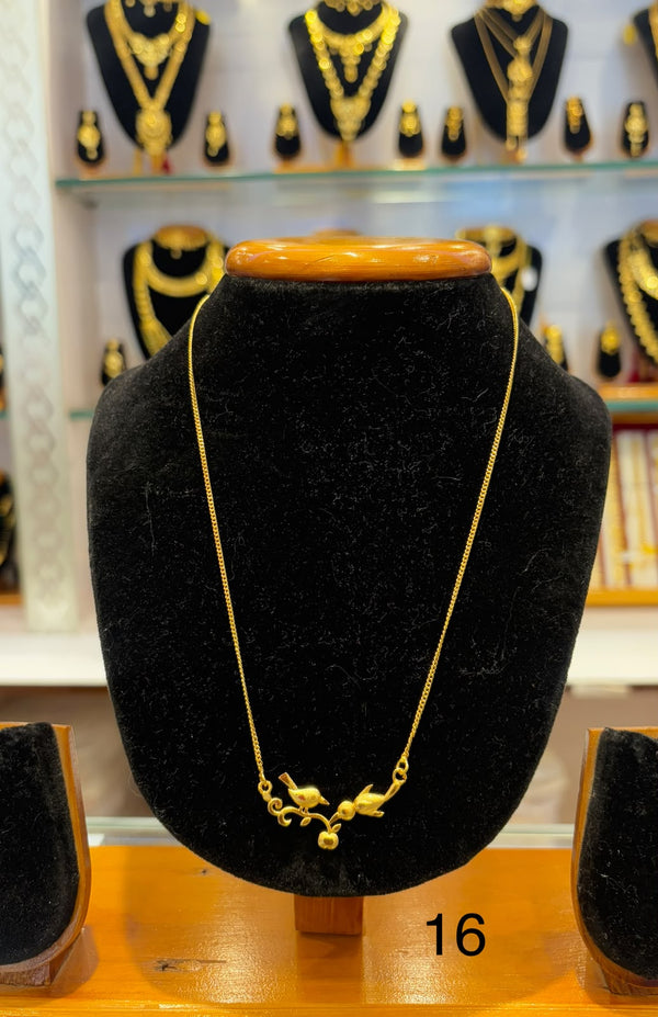 Chain Pendants-16(24K Gold Plated) D9