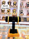 Bangles Gold Plated size 22 (24K) D9