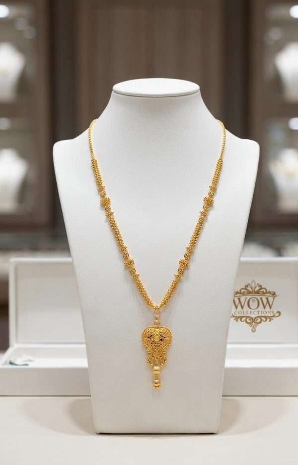 CHAIN PENDANT-18(24K Gold Plated) D57