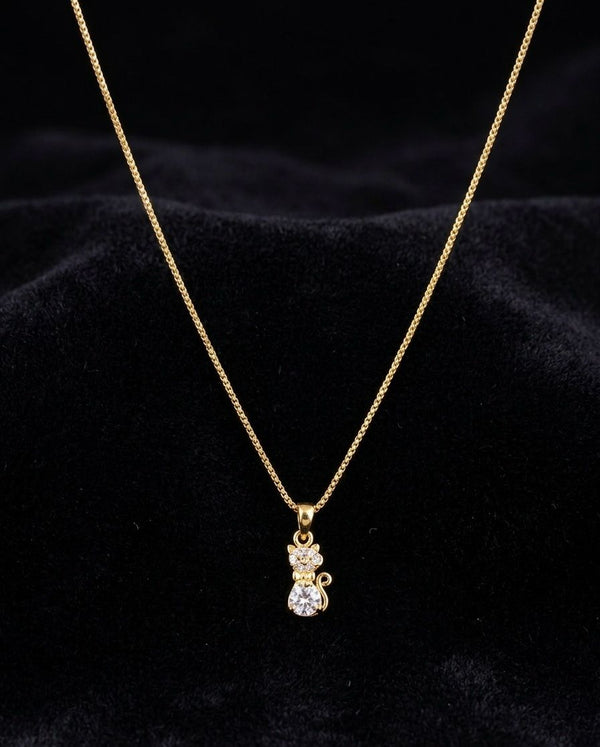 CHAIN PENDANT-18(24K Gold Plated) D58
