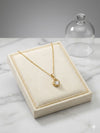 CHAIN PENDANT-18(24K Gold Plated) D61