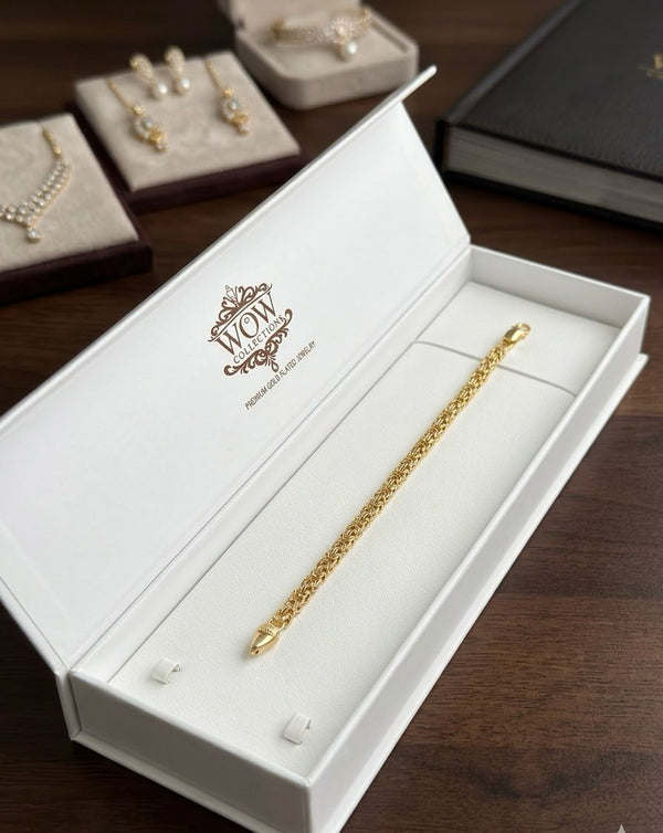 Bracelet(Boys)-24K(Gold Plated) D47