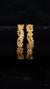 Bangles Gold Plated size 22 (24K) D66
