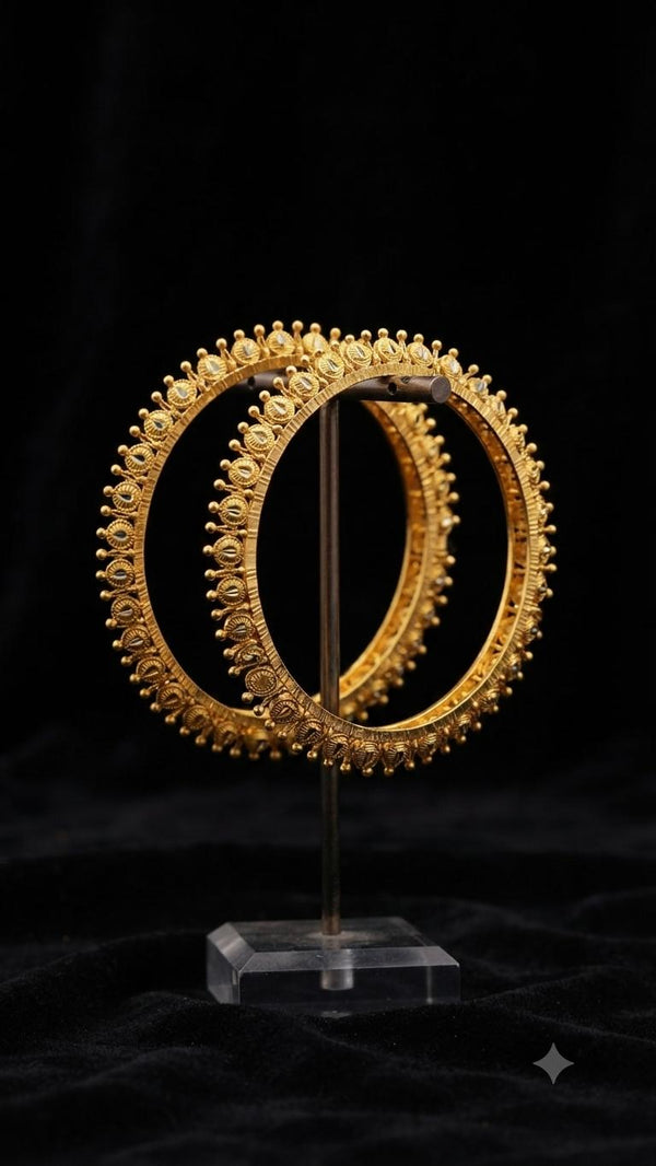 KONKONBANGLES GOLD PLATED D16 size 26