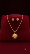 CHAIN PENDANT-18(24K Gold Plated) D84