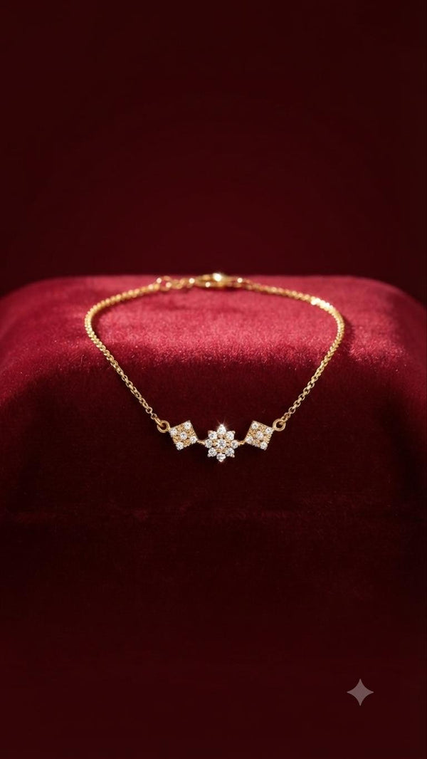 Bracelet(Girls)-24K(Gold Plated) D32