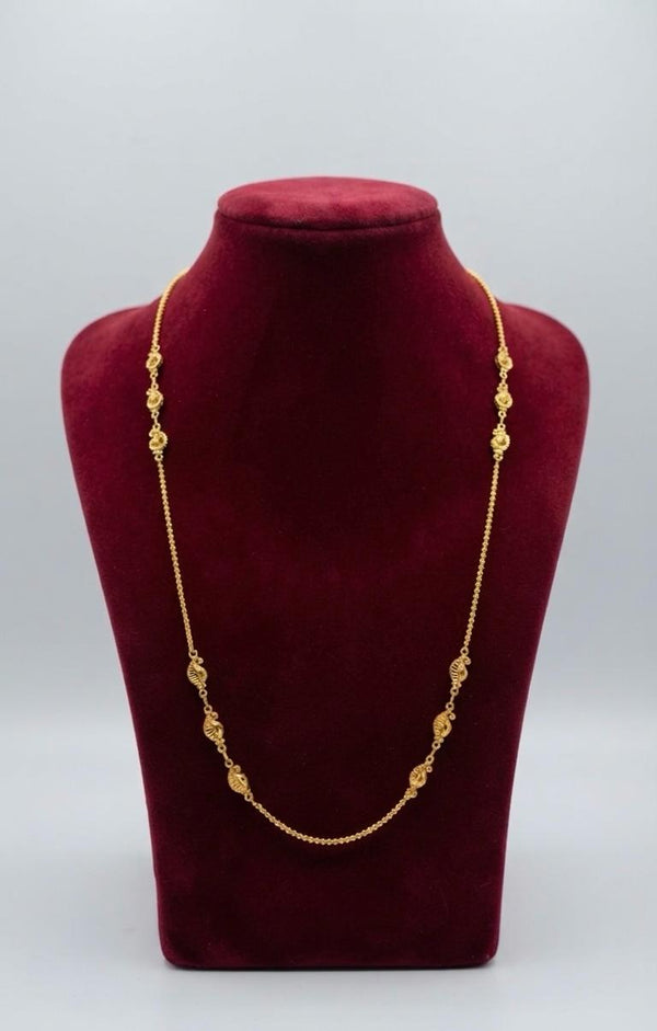 CHAIN SIZE 30 (24K GOLD PLATED ) D18