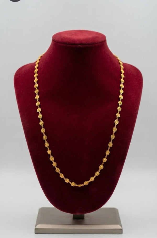 CHAIN SIZE 30 (24K GOLD PLATED ) D22