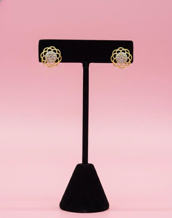 Gold Plated Earrings (24K) D5