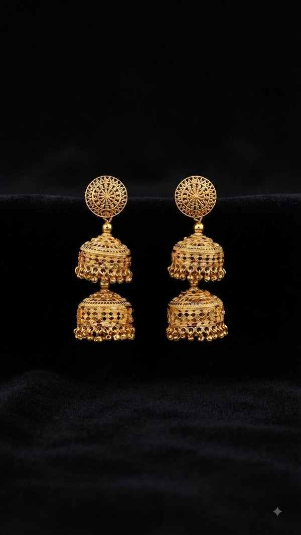 Jhumkas-24K(Gold Plated) D66