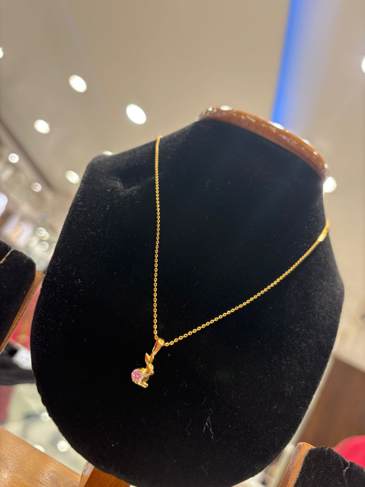 CHAIN PENDANT-18(24K Gold Plated)