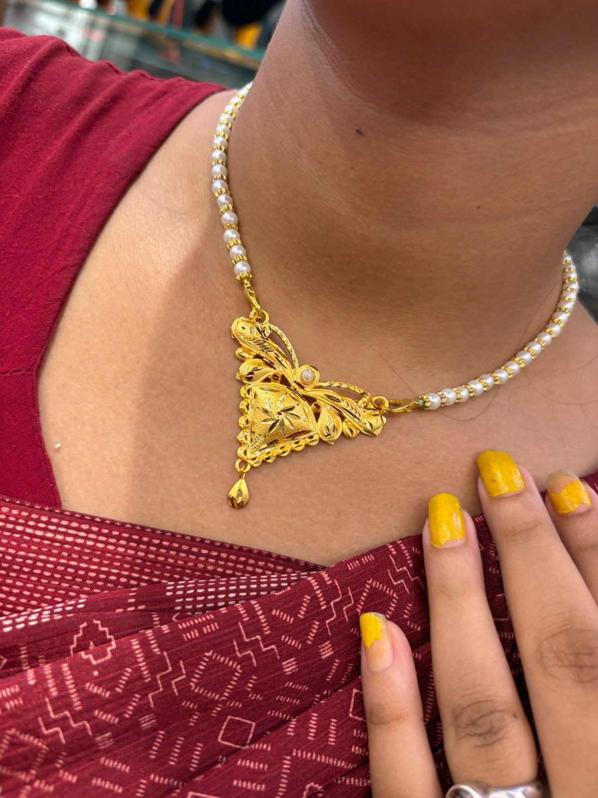 Tersal Pendent Collections -(24K Gold Plated )
