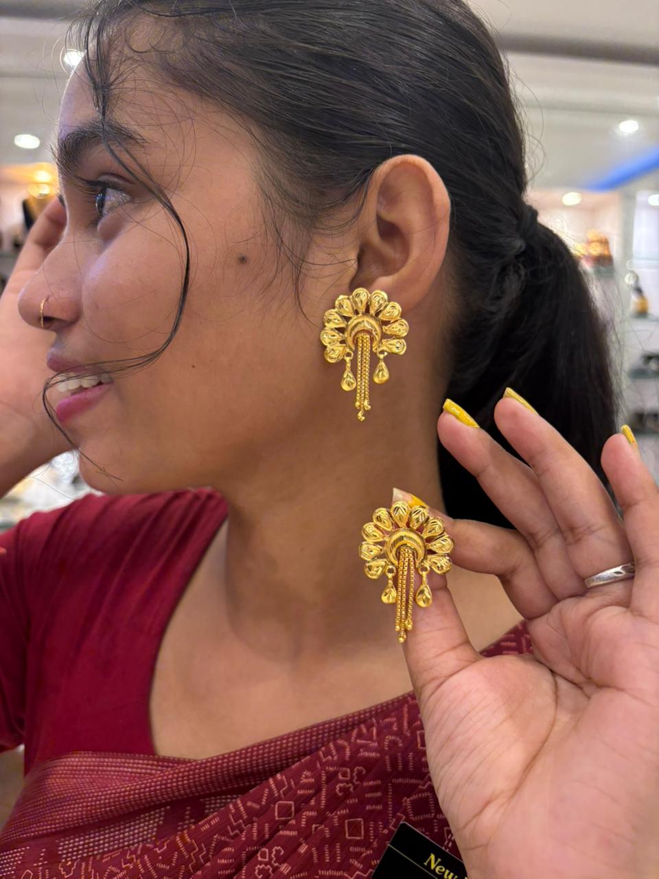 Gold Plated Earrings (24K)