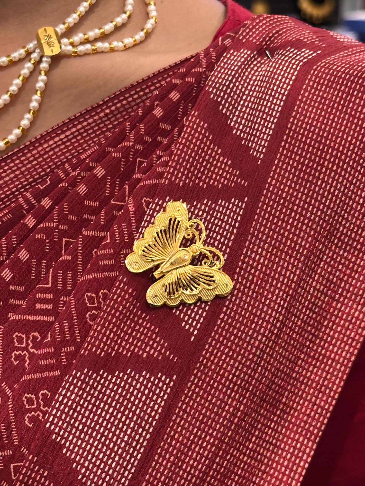 Brooch Pin(24k) GOLD PLATED