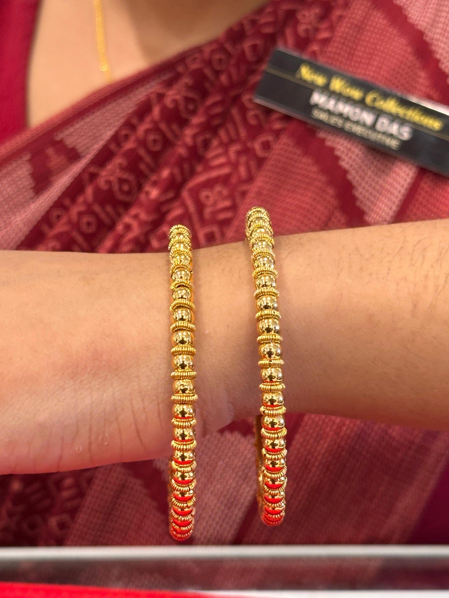 Bangles Gold Plated size 26 (24K)