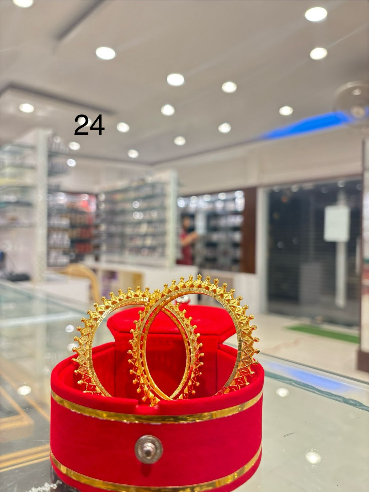 KONKON  BANGLES GOLD PLATED