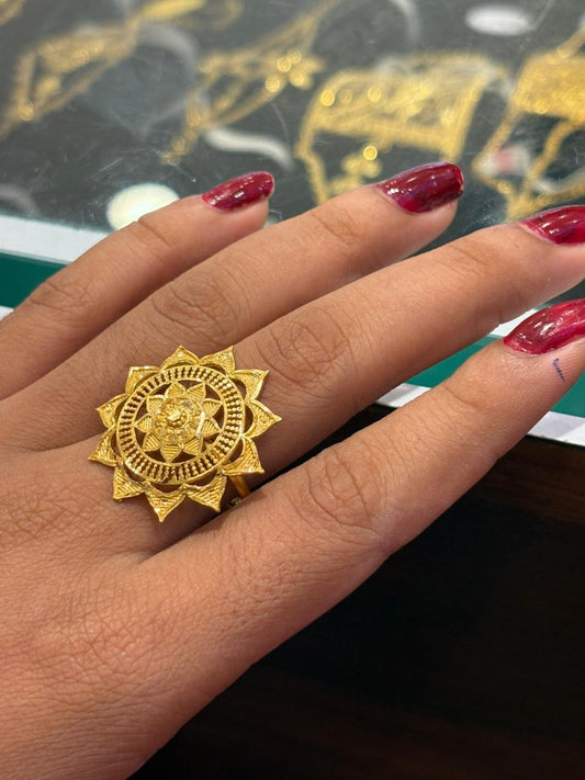 Fingering Gold Plated D6