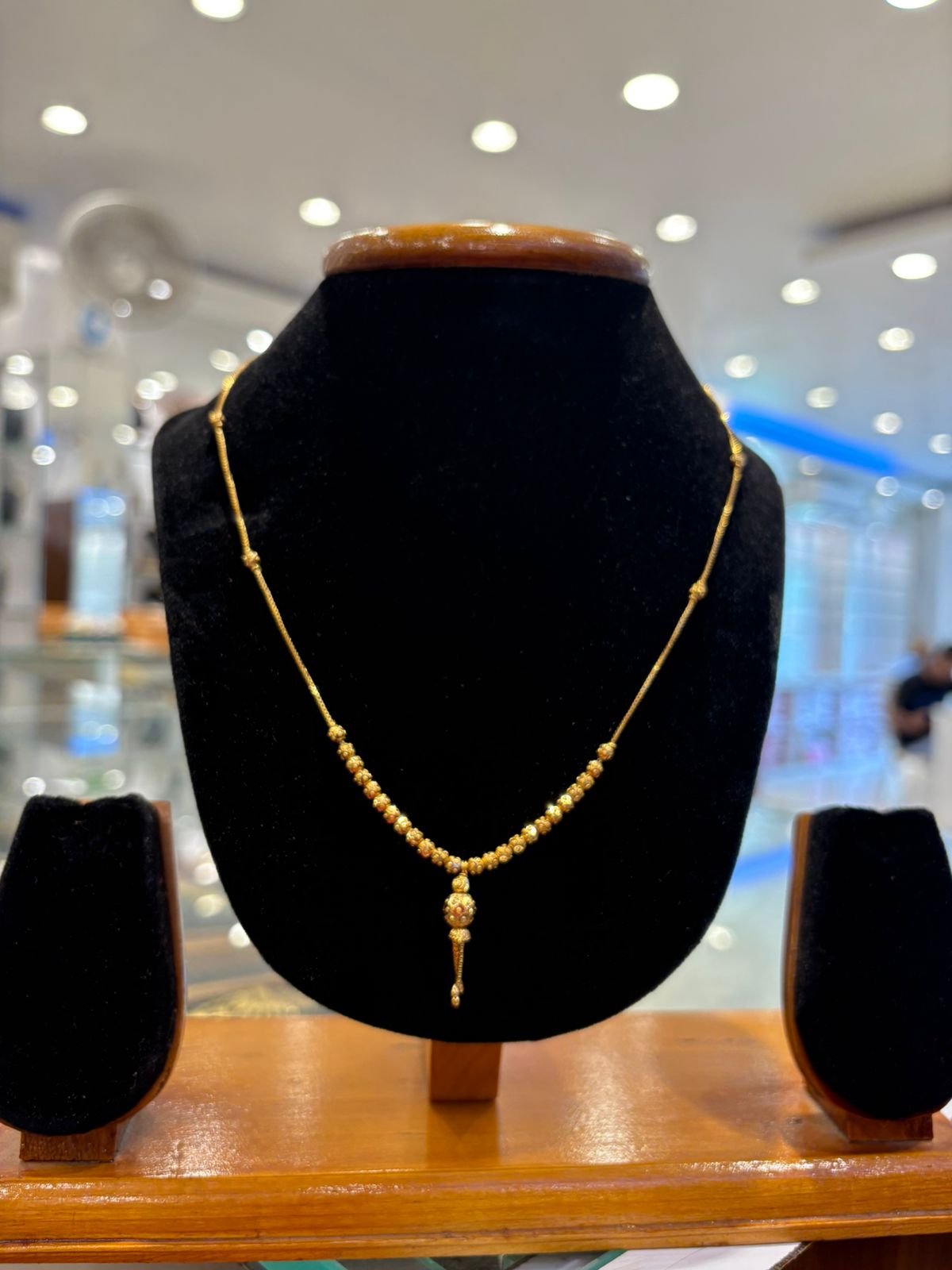 CHAIN PENDANT- SIZE 18 (24K)D1