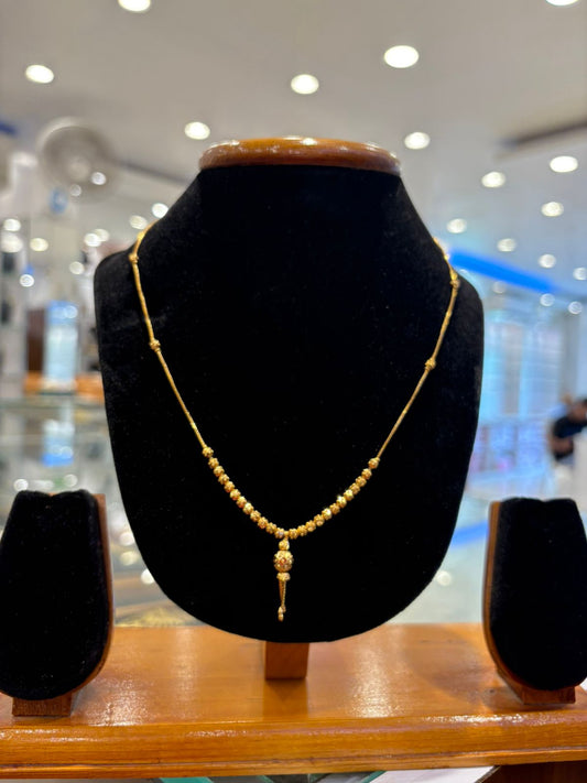 CHAIN PENDANT- SIZE 18 (24K)D1