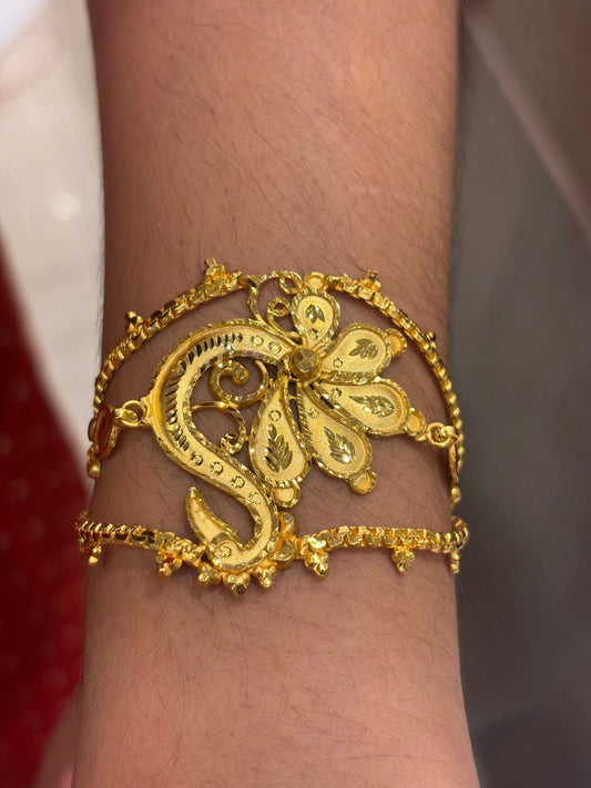 Mantasha Gold Plated D6