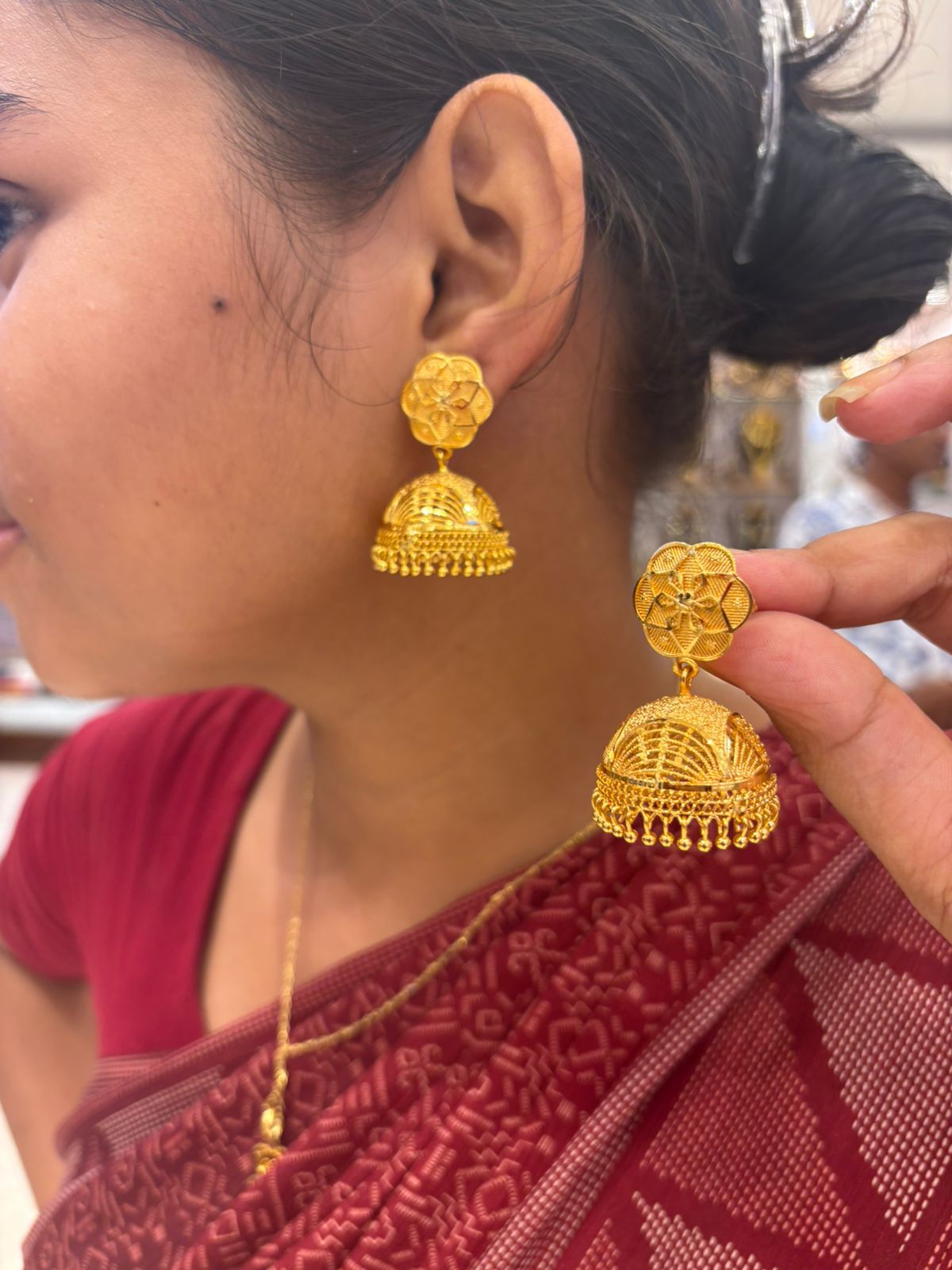Jhumka-24K(Gold Plated)D3