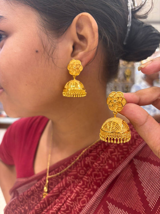 Jhumka-24K(Gold Plated)D3