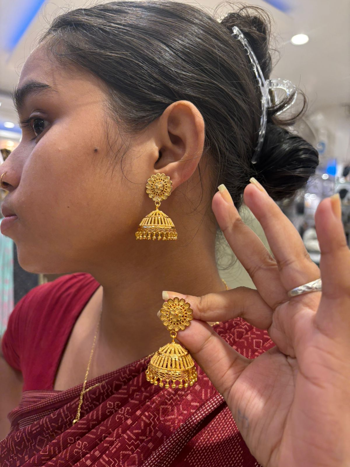 Jhumka-24K(Gold Plated)D1