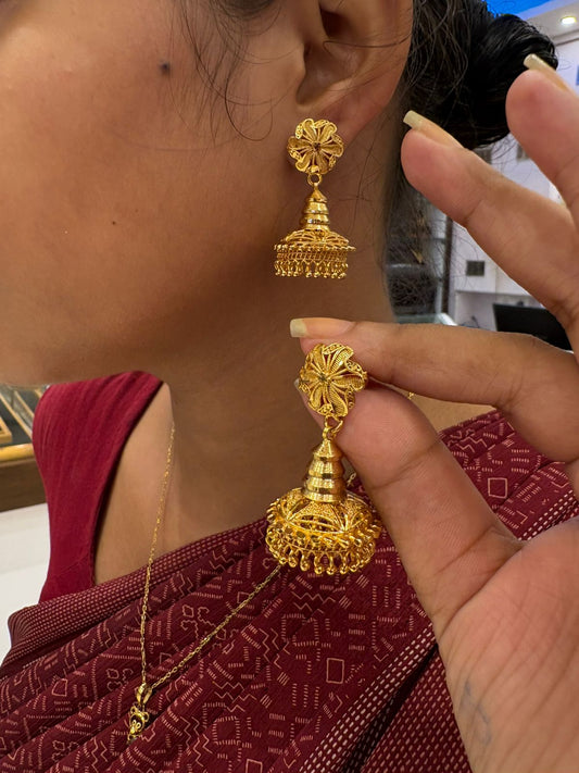 Jhumka-24K(Gold Plated)D2