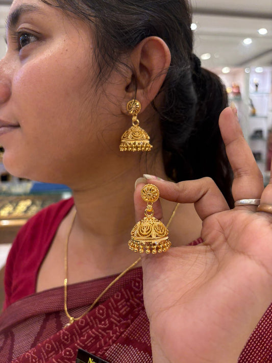 Jhumka-24K(Gold Plated)D5