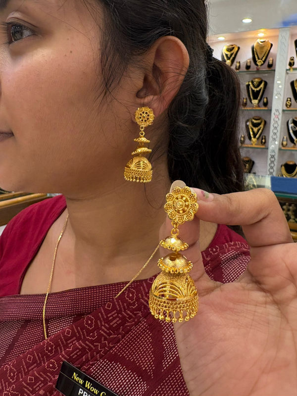 Jhumka-24K(Gold Plated)D4