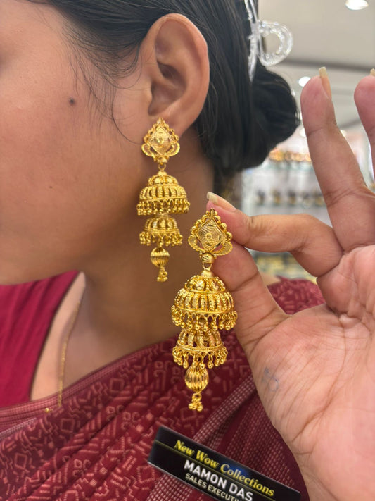 Jhumka-24K(Gold Plated)D8