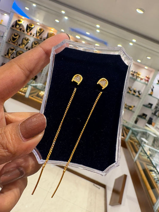 SueSuta Earring-24K(Gold Plated)D2