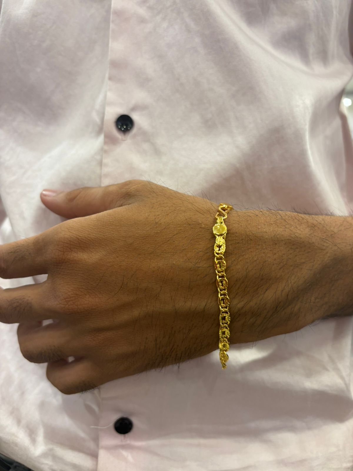 Bracelet(Boys)-24K(Gold Plated)D5