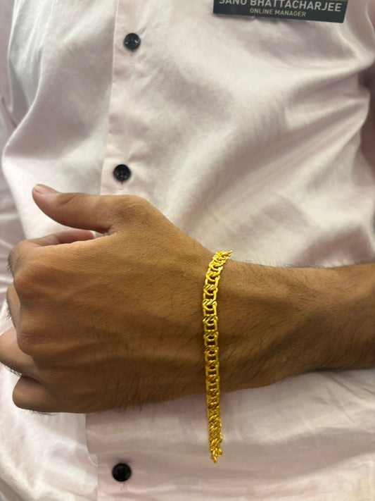 Bracelet(Boys)-24K(Gold Plated)D4