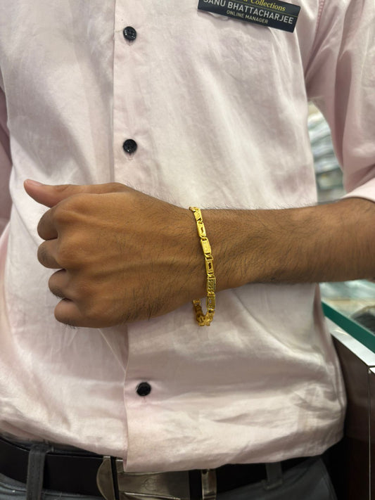 Bracelet(Boys)-24K(Gold Plated)D7
