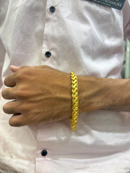 Bracelet(Boys)-24K(Gold Plated)D10