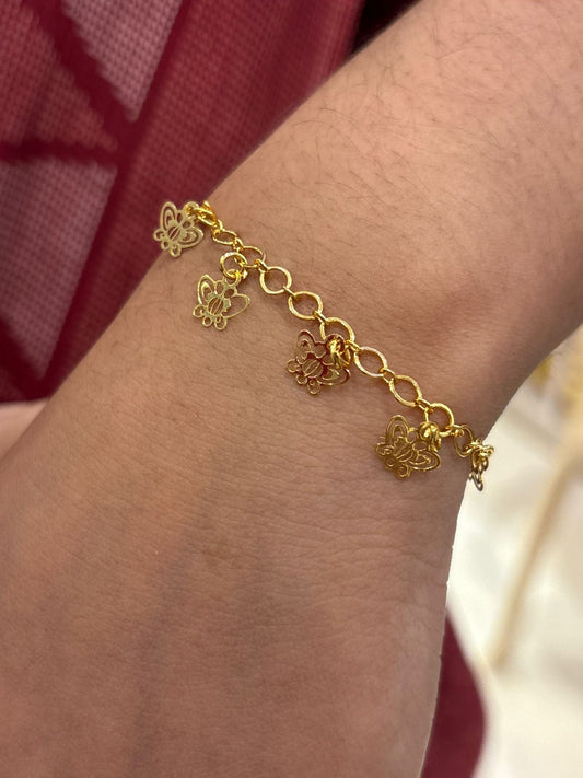 Bracelet(Girls)-24K(Gold Plated)D2