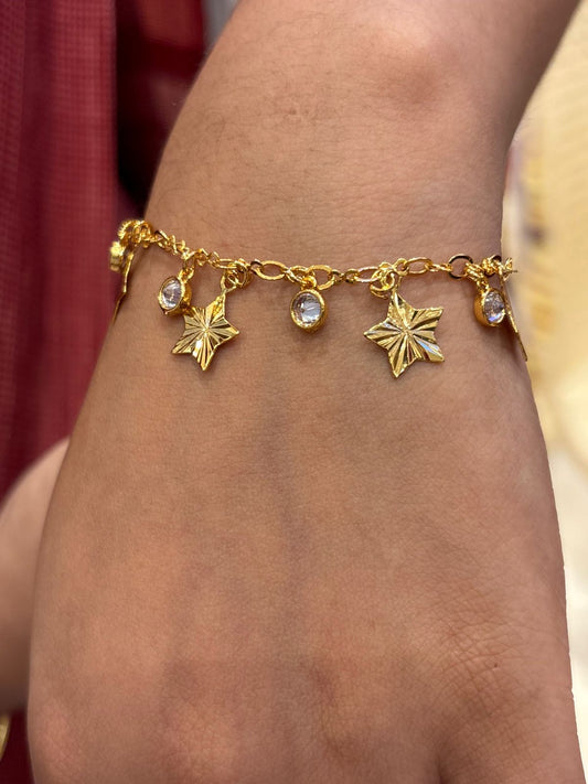 Bracelet(Girls)-24K(Gold Plated)D6