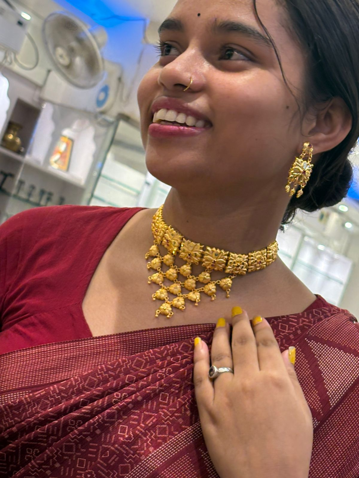 Gold plated chick D7