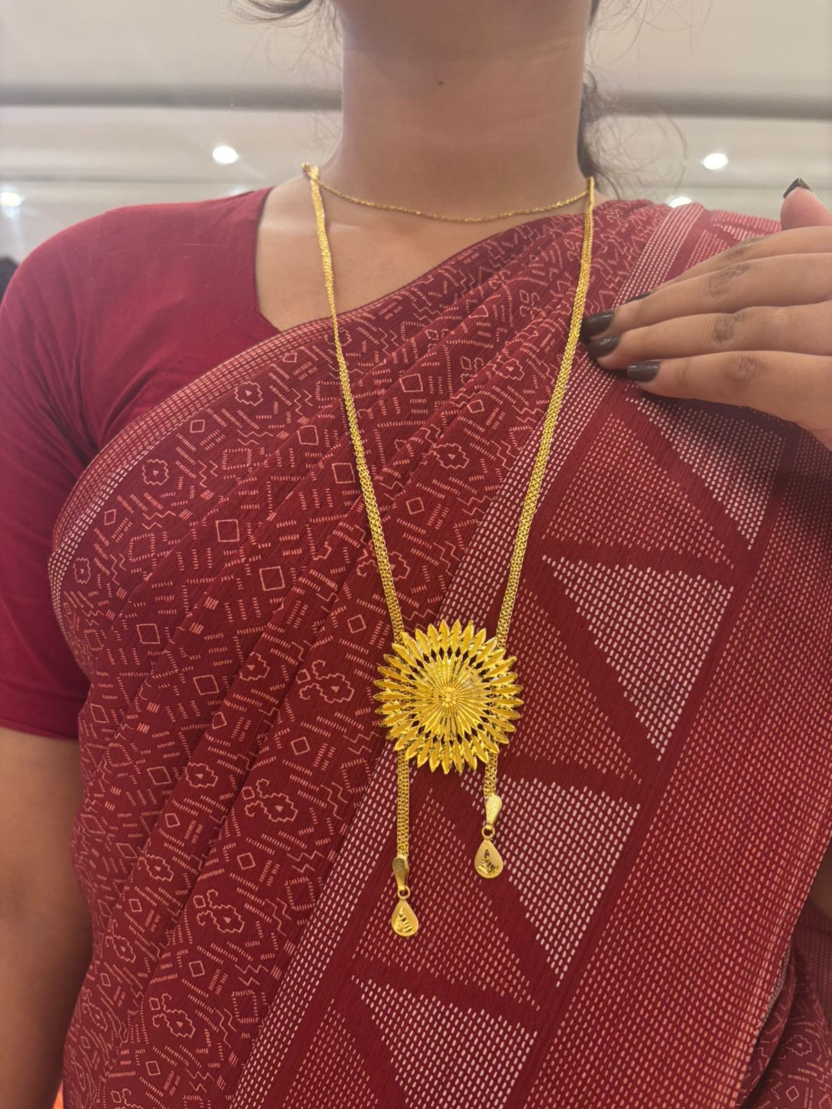 Tie Chain D2(24k Gold plated)