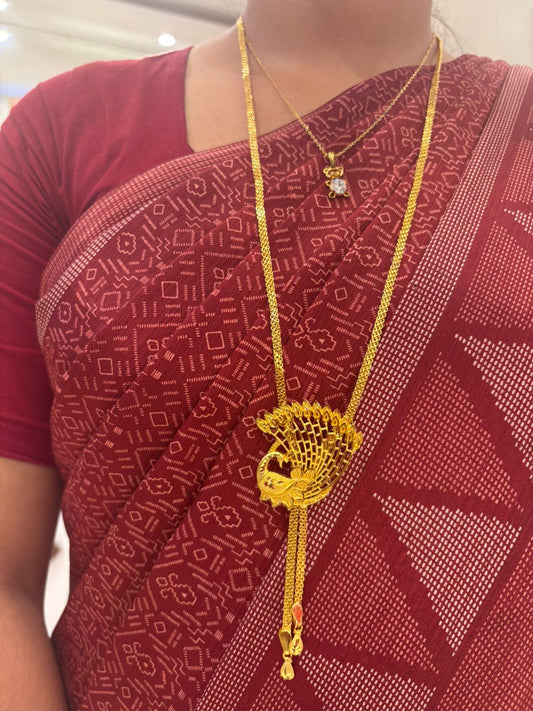 Tie chain D4 (24k gold plated )
