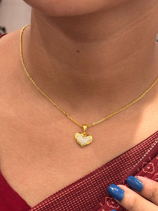 CHAIN PENDANT- SIZE 18 (24K)D9
