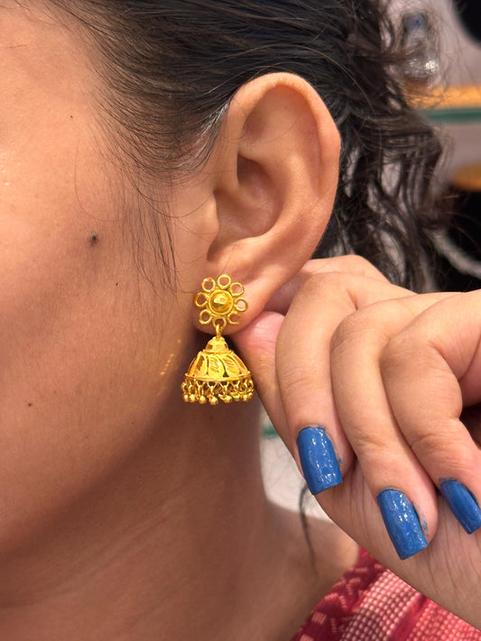 Jhumkas-24K(Gold Plated)D11