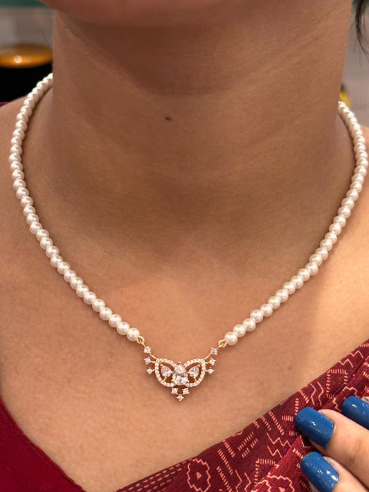 Pearl mangalsutra set D2