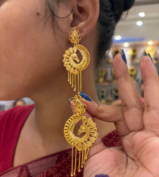 Gold Plated Earring(24K)D1