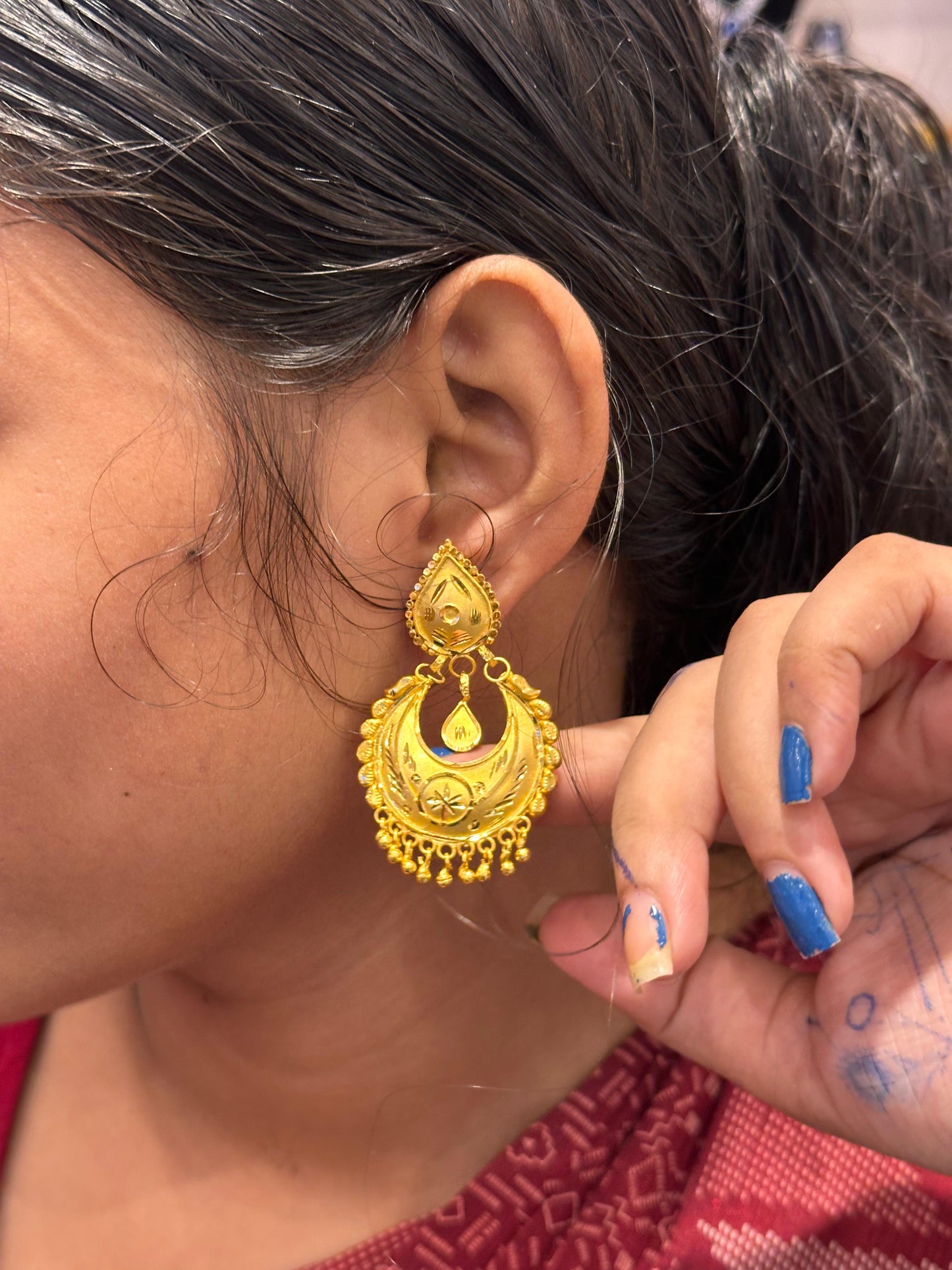 Gold Plated Earring (24K)D24