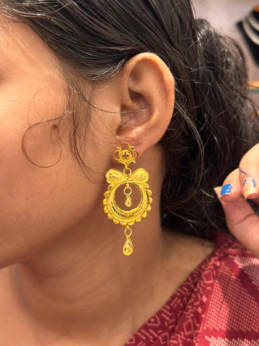 Gold Plated Earring (24K)D23